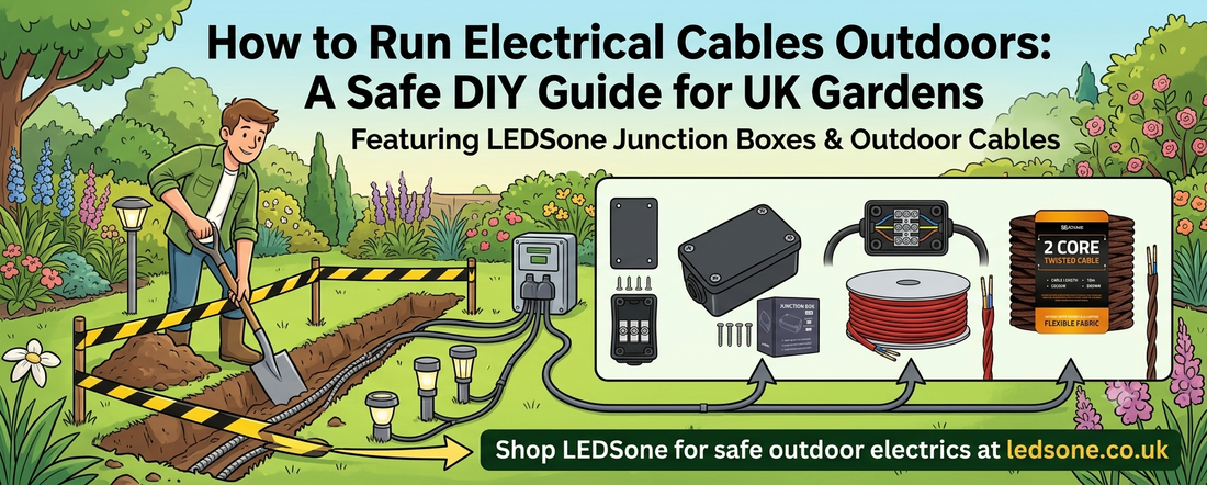 How to Run Electrical Cables Outdoors: A Safe DIY Guide for UK Gardens