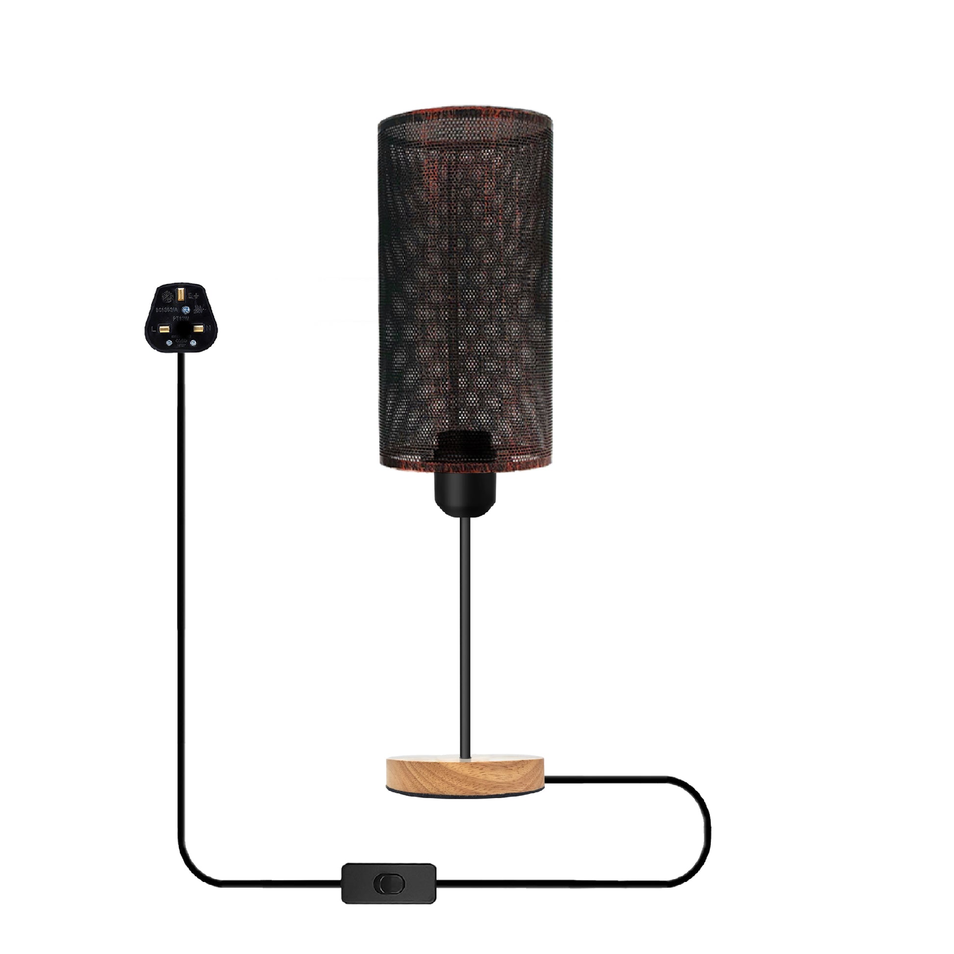 on/off switch table lamp light plug in lamp