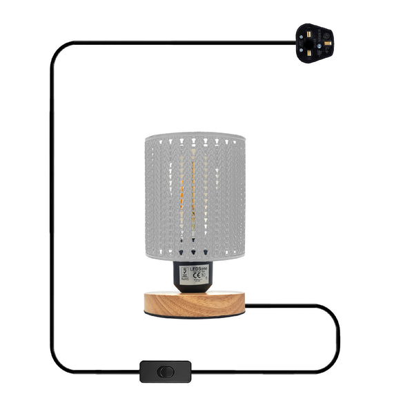 Cage Hal Tafellampen~5358 – Wit / Ja