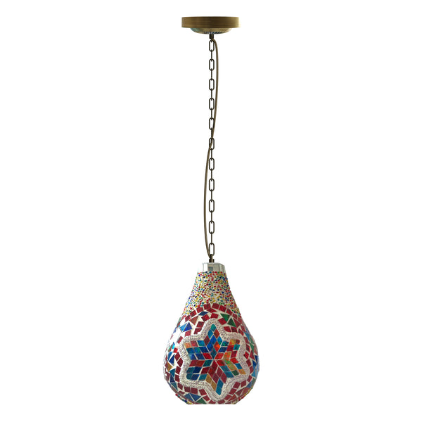 Turks mozaïeklicht in Marokkaanse stijl, glas ~5524 – Ja