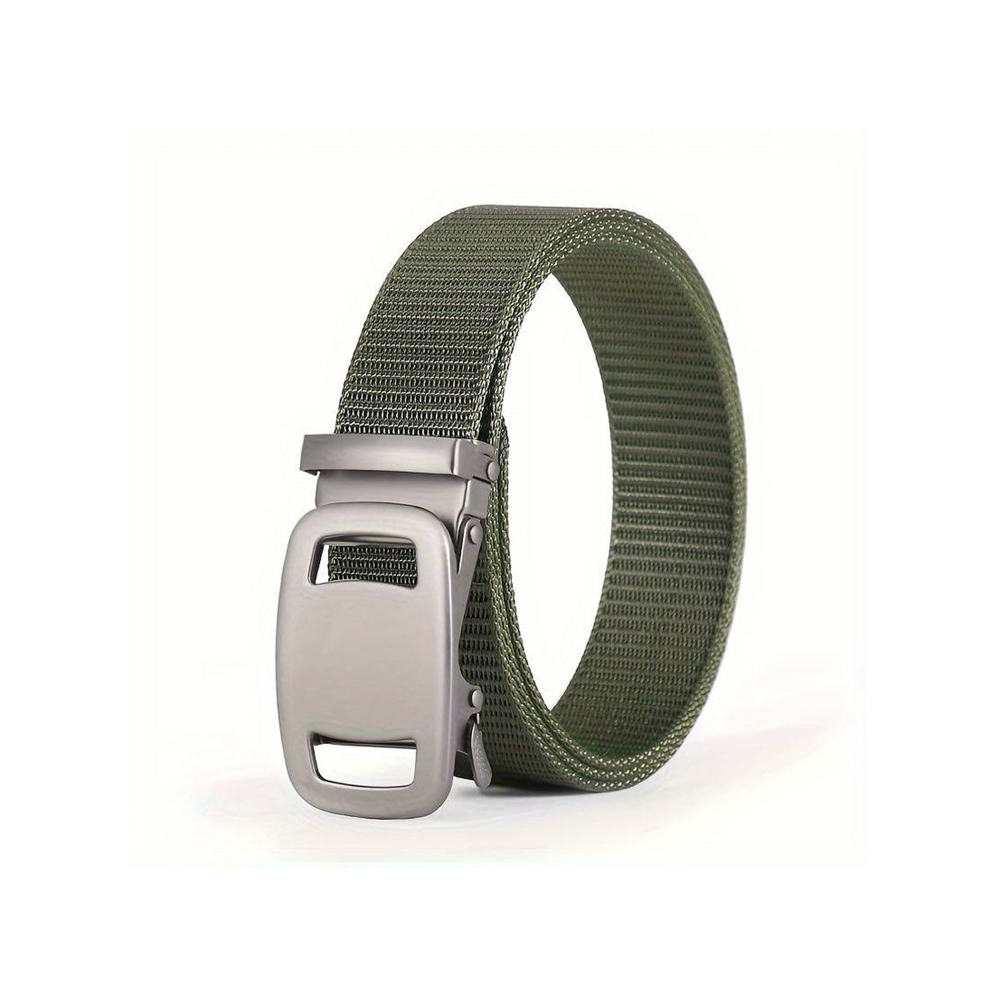  Lock Buckle Non-Metal Military Nylon Canvas Belt