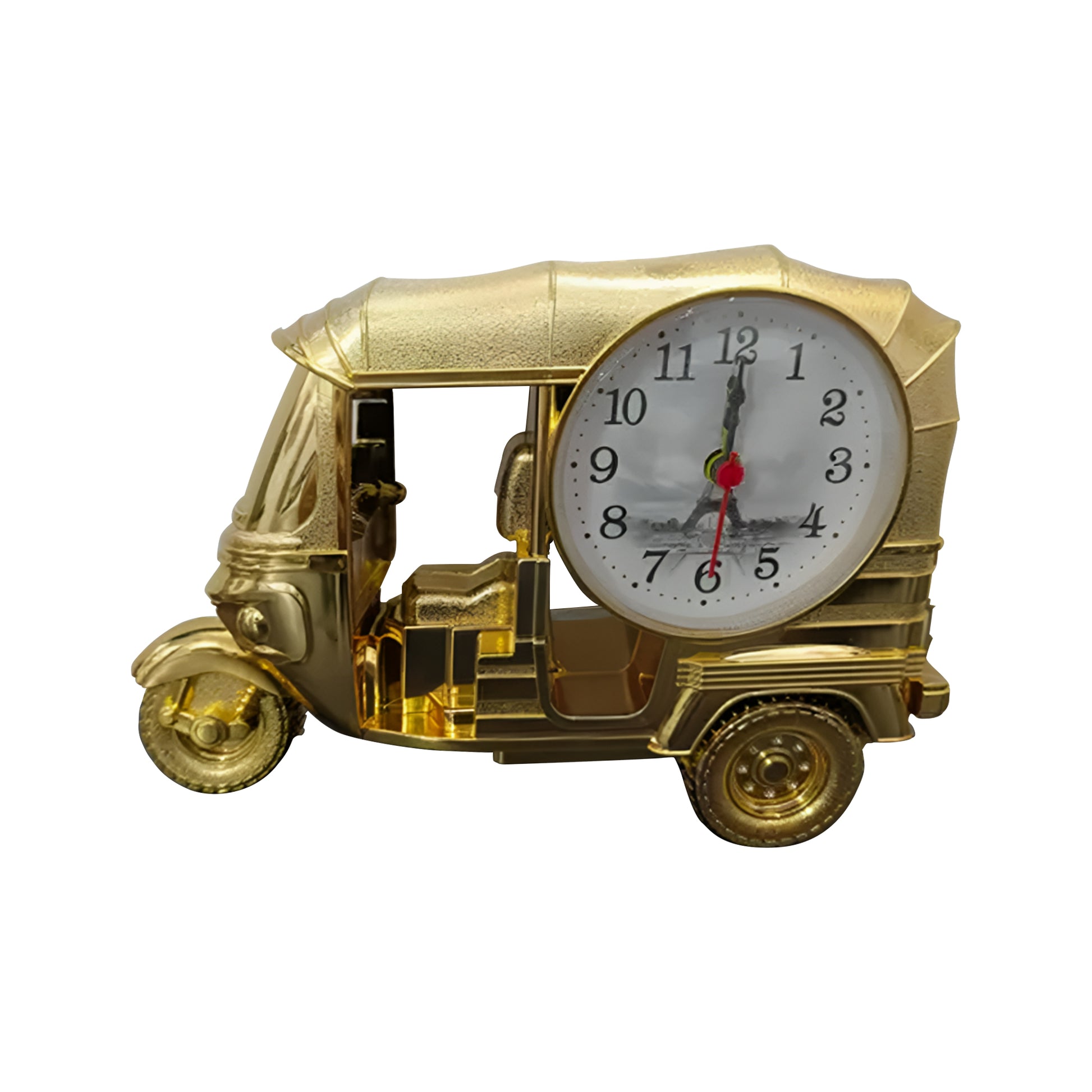 Modern Three Wheeler Clock Gift