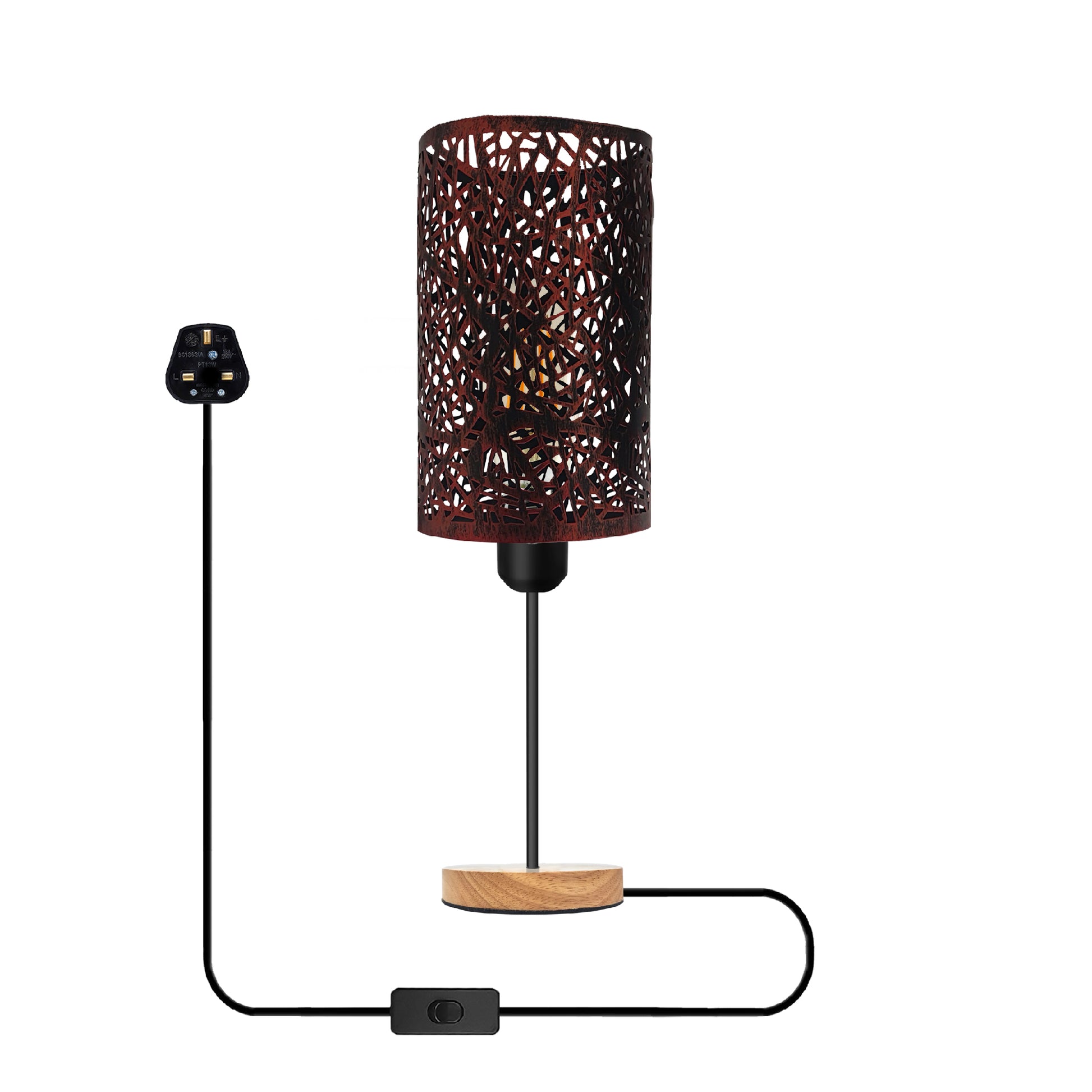 Plugin On/Off Switch Table Lamp