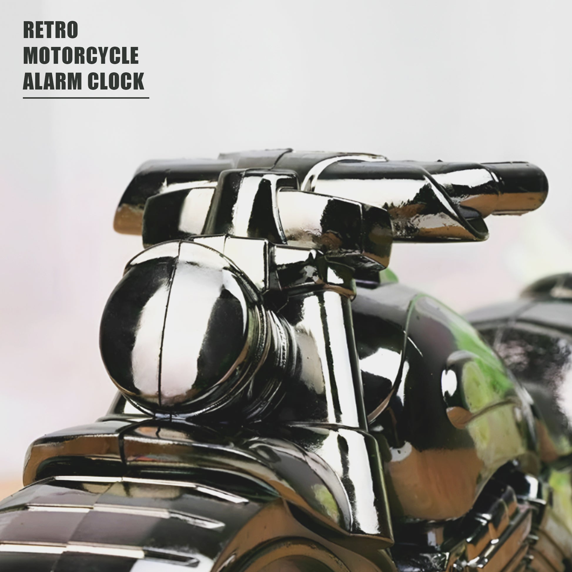 Motorcycle Table Clock