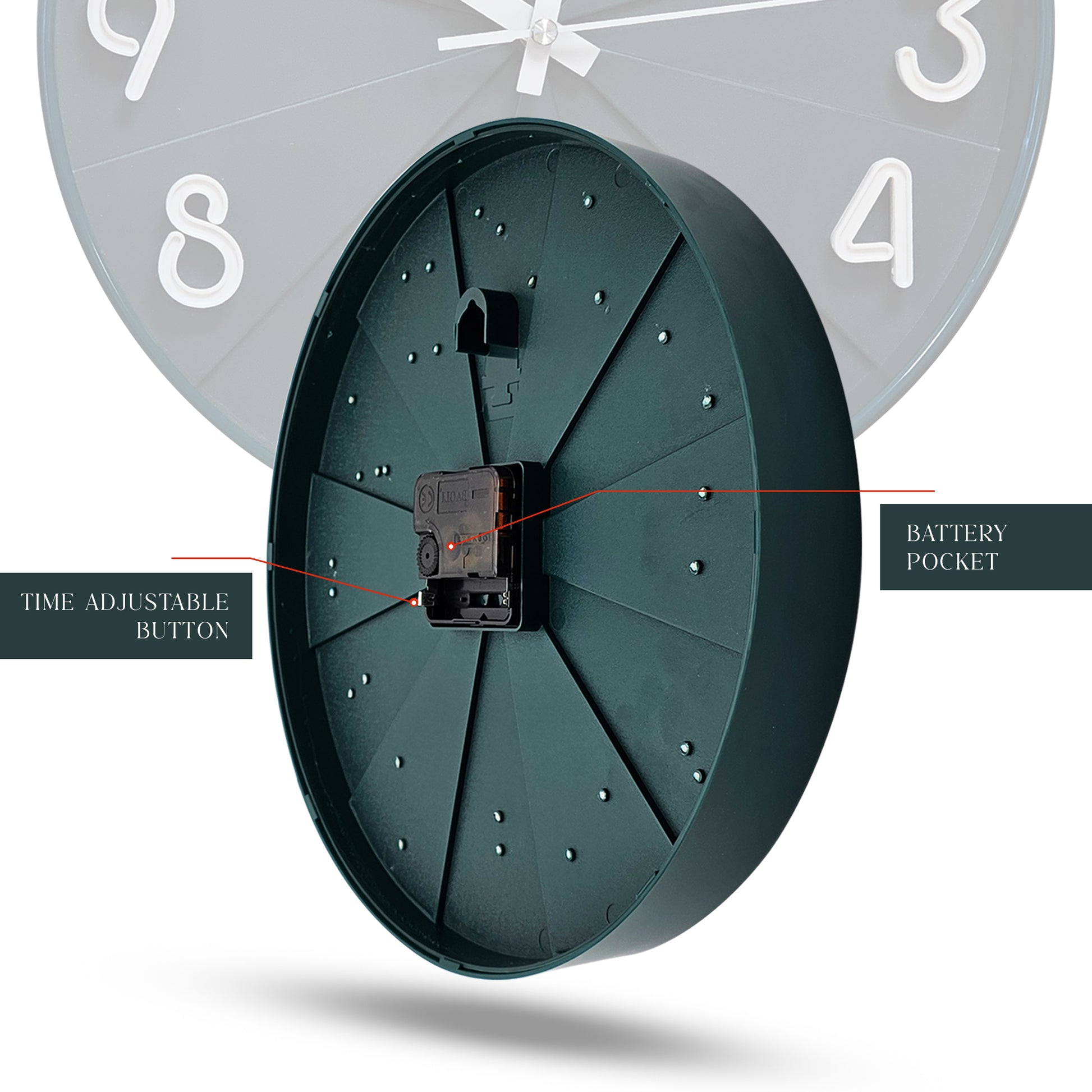 kids wall clock