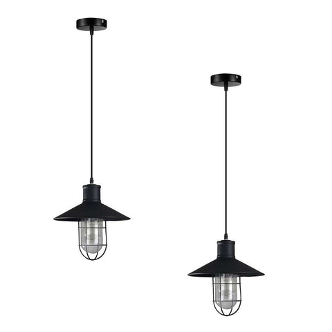 Moderne zwarte enkele hanglamp, perfect voor café, restaurant, bar~ 5142