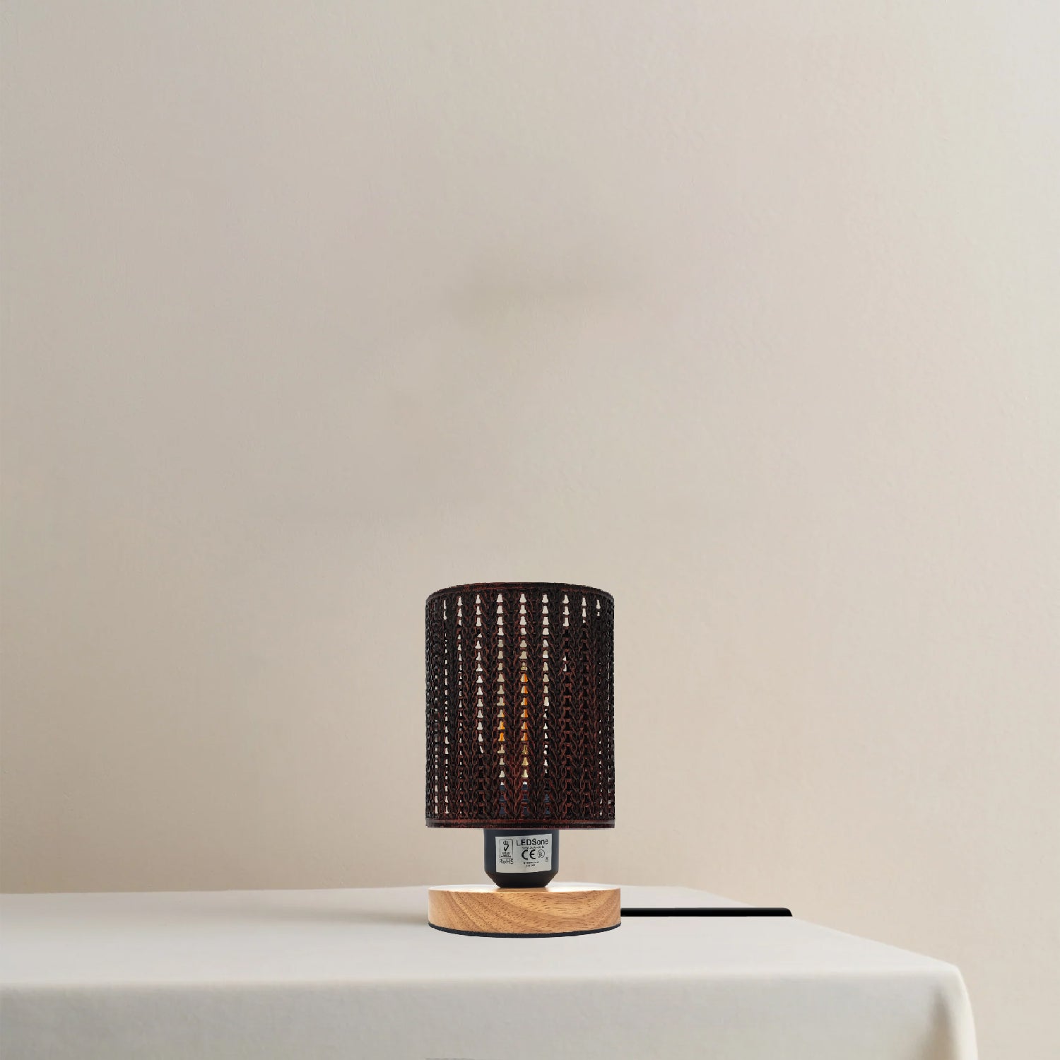 Wooden Base Table Lamps