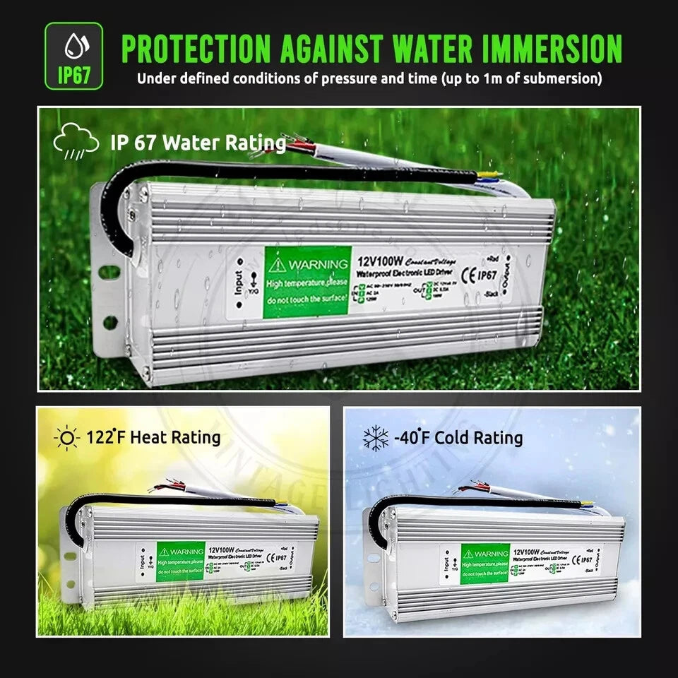 100 Watt - 12v - Transformer