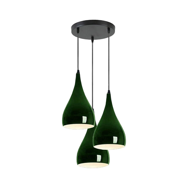 3-weg Multi Teardrop Plafond Hanglamp ~5295 – Groente / Nee