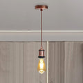 1m hanglamp E27-fitting koperen houder~1703