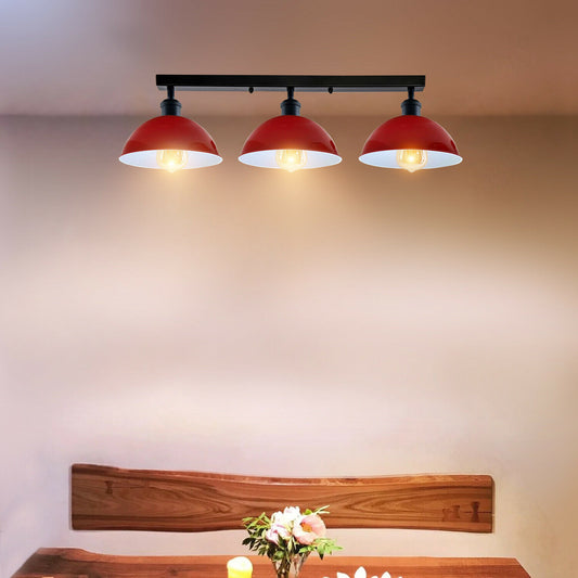 3-weg plafondlamp voor binnen, metaal ~3589