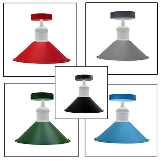 Vintage metalen wandlamp, industriële verlichting, plafondlamp, wandlamp ~5656