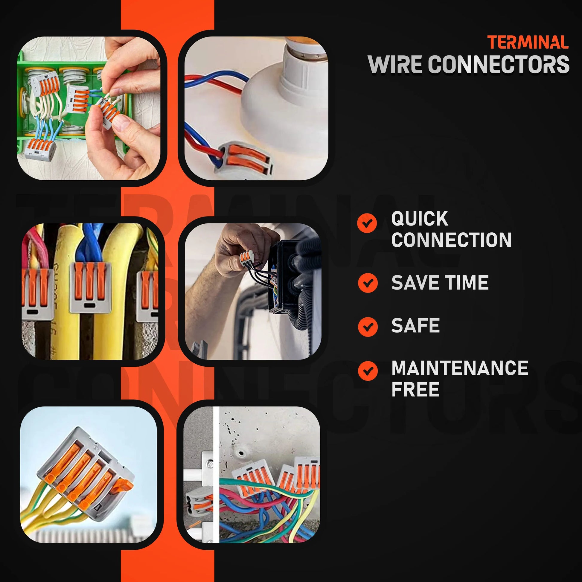 3 Way Cable Connector