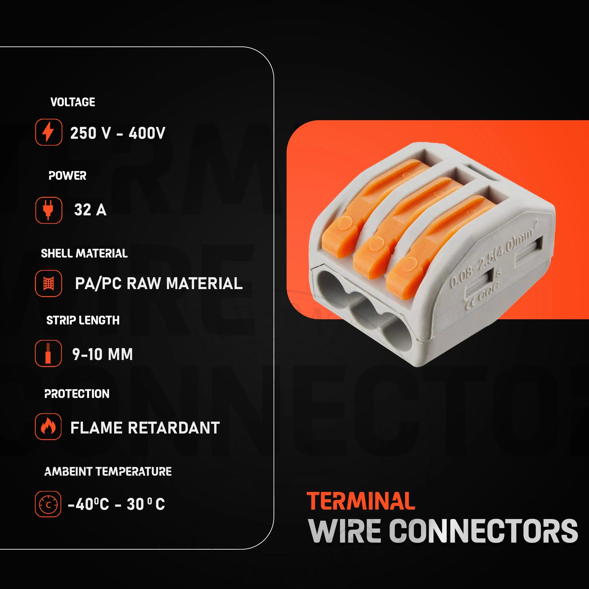 3 Way Cable Connector