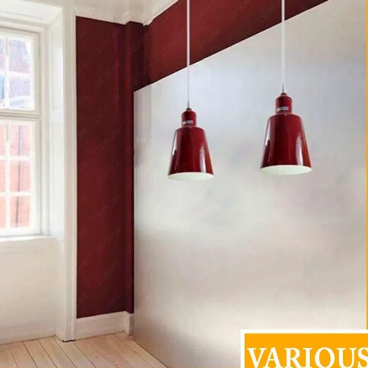 Moderne industriële plafondhanglamp met E27-fitting, plafondverlichtingsarmatuur ~4321