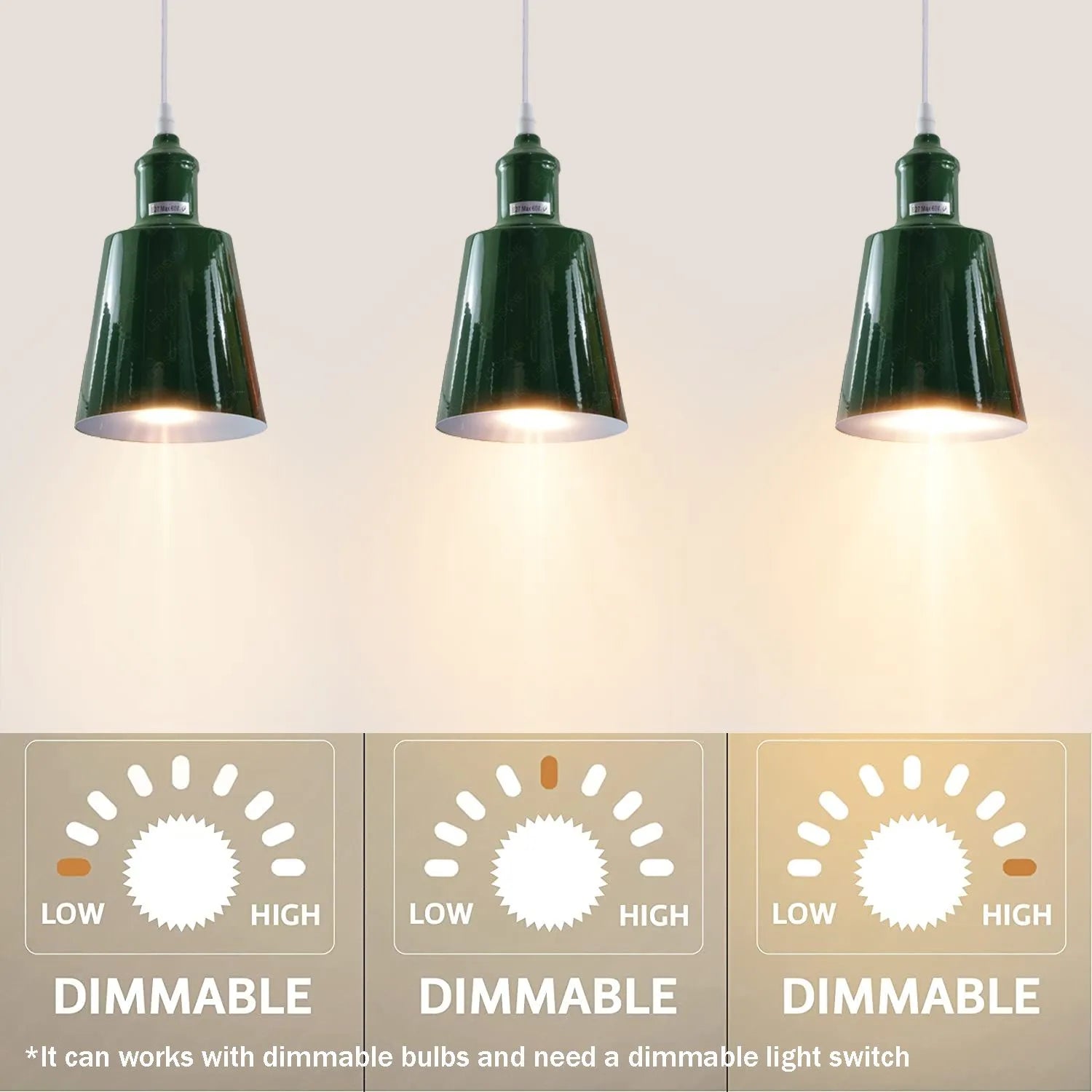 Modern Industrial Ceiling Pendant Light