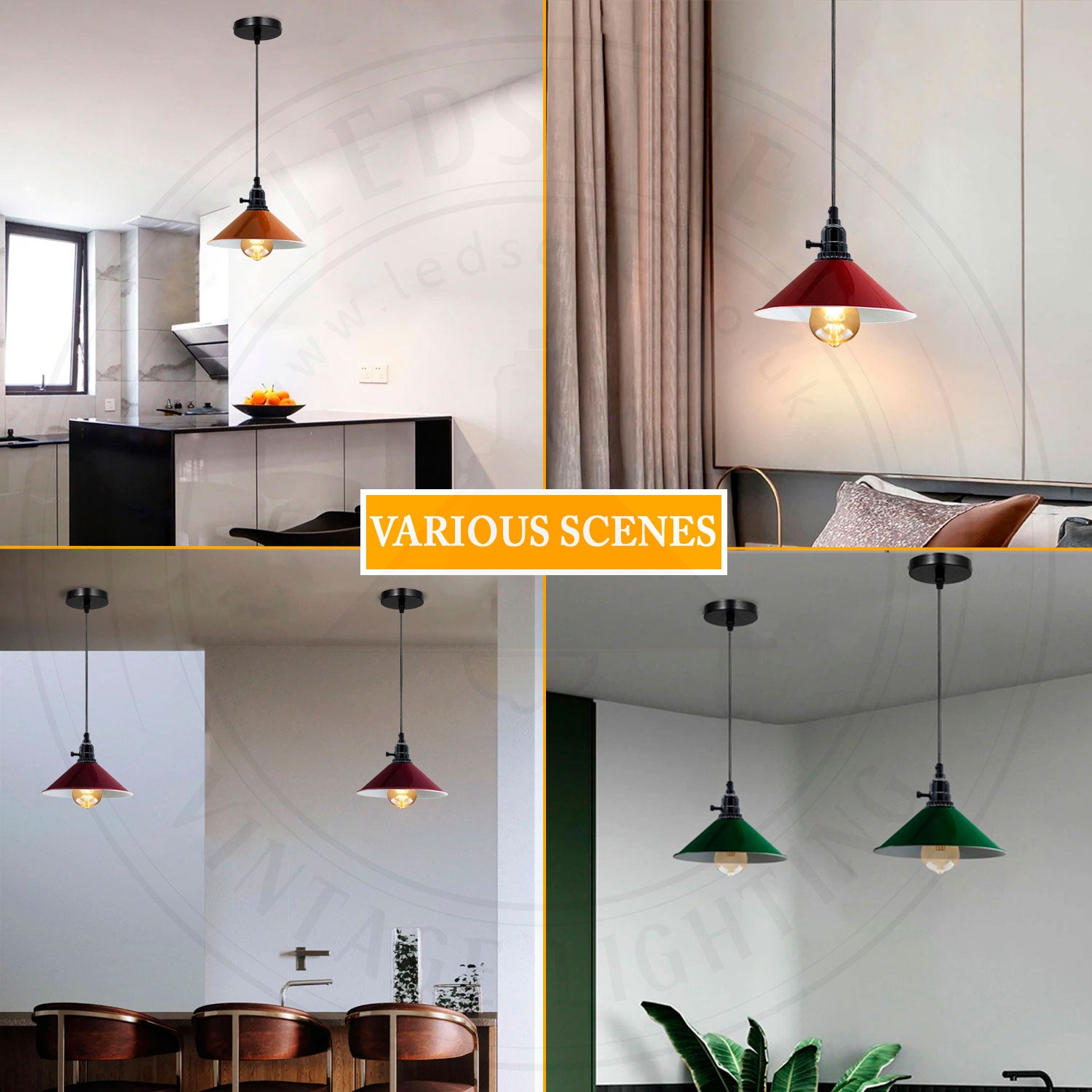 various scenes