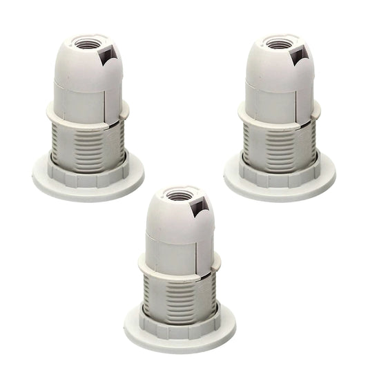 3-pack E14-fitting lamphouder Edison kleine schroef witte kunststof lamphouder~4361