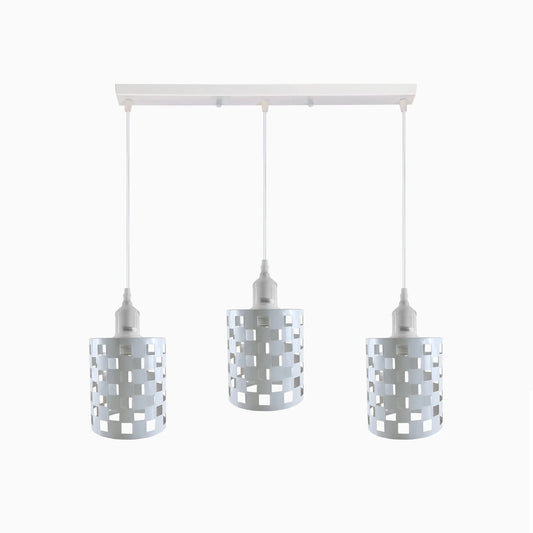 Industriële hanglamp, verstelbare E27 metalen kooi hanglamp ~4326