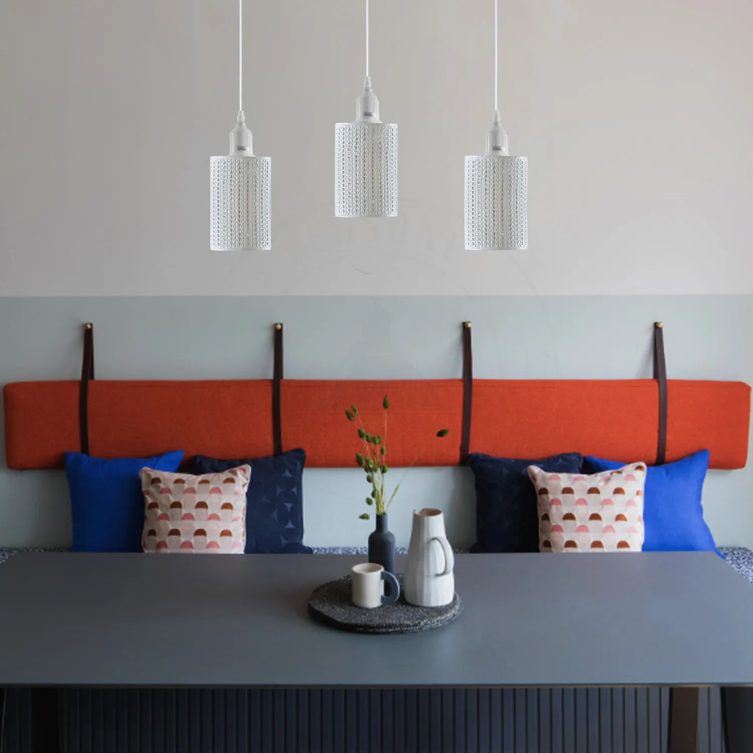 LEDSone 3-Light Hanging Pendant Lamp Shades 