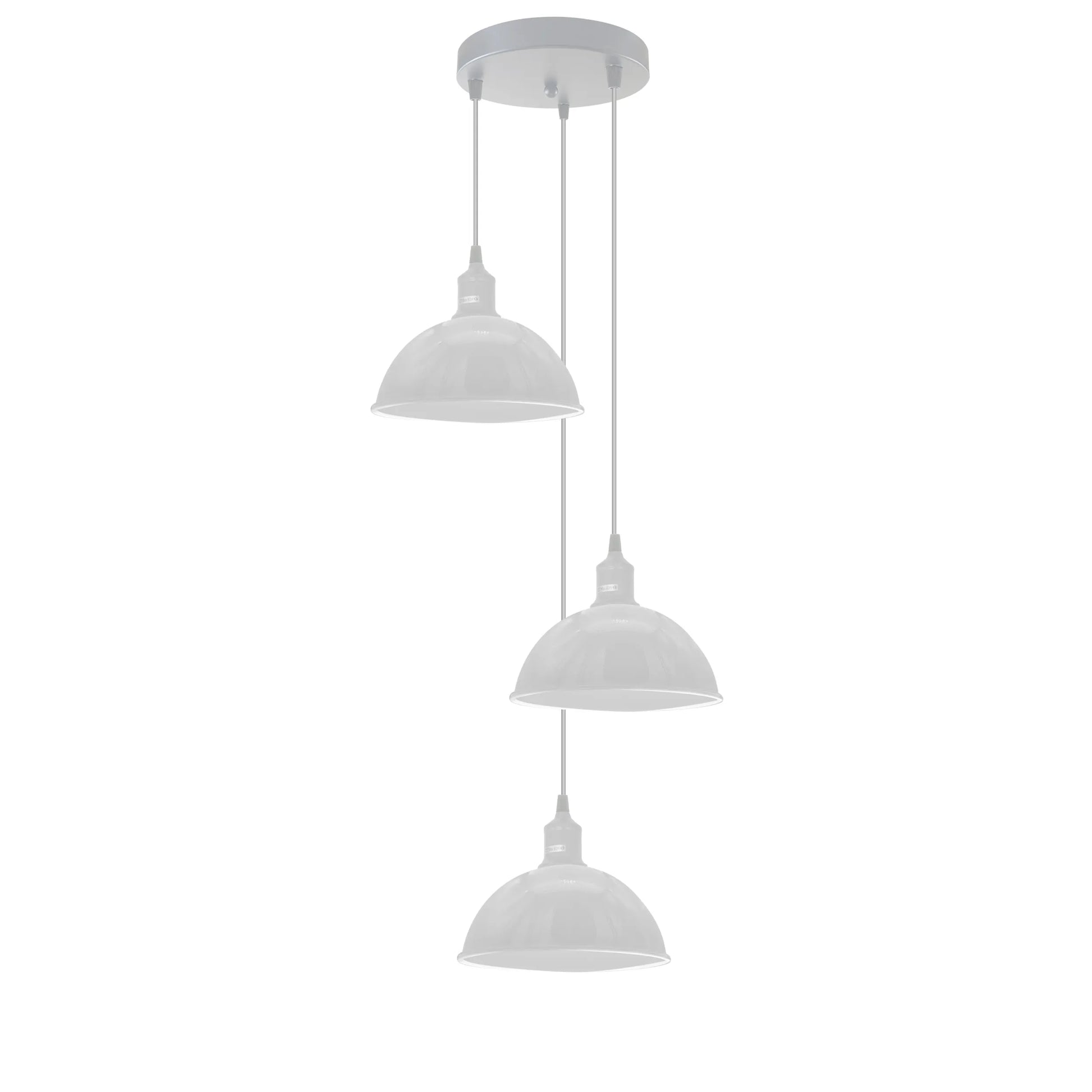 white pendant light