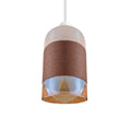 Bloemen glazen hanglamp, eenvoudig te monteren lampenkap ~ 5499
