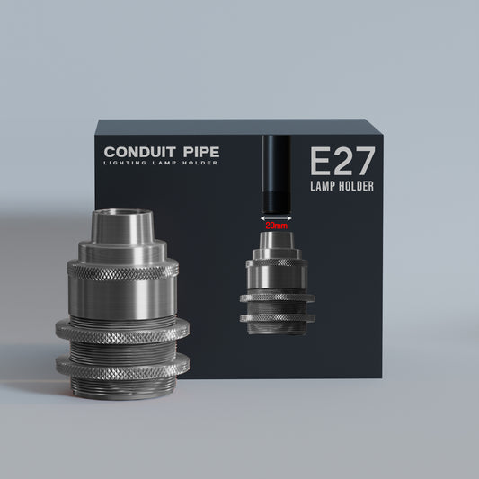 20mm E27-schroefdraadhouder voor leidingverlichting ~5540 