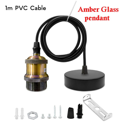 Industriële E27-lamphouder hanglamp armatuur ~5574