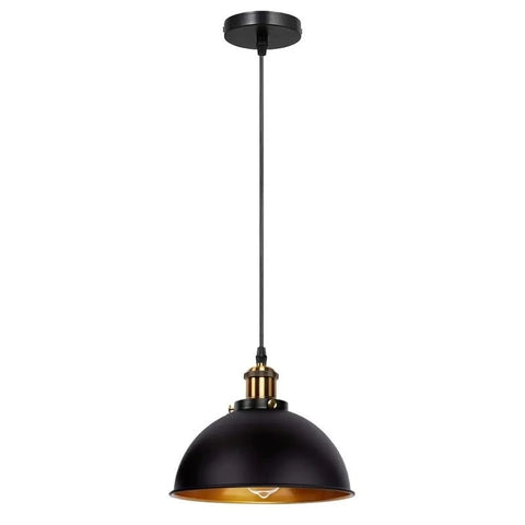 Industriële vintage hanglamp, E27 metalen kap voor thuis en café ~ 5662
