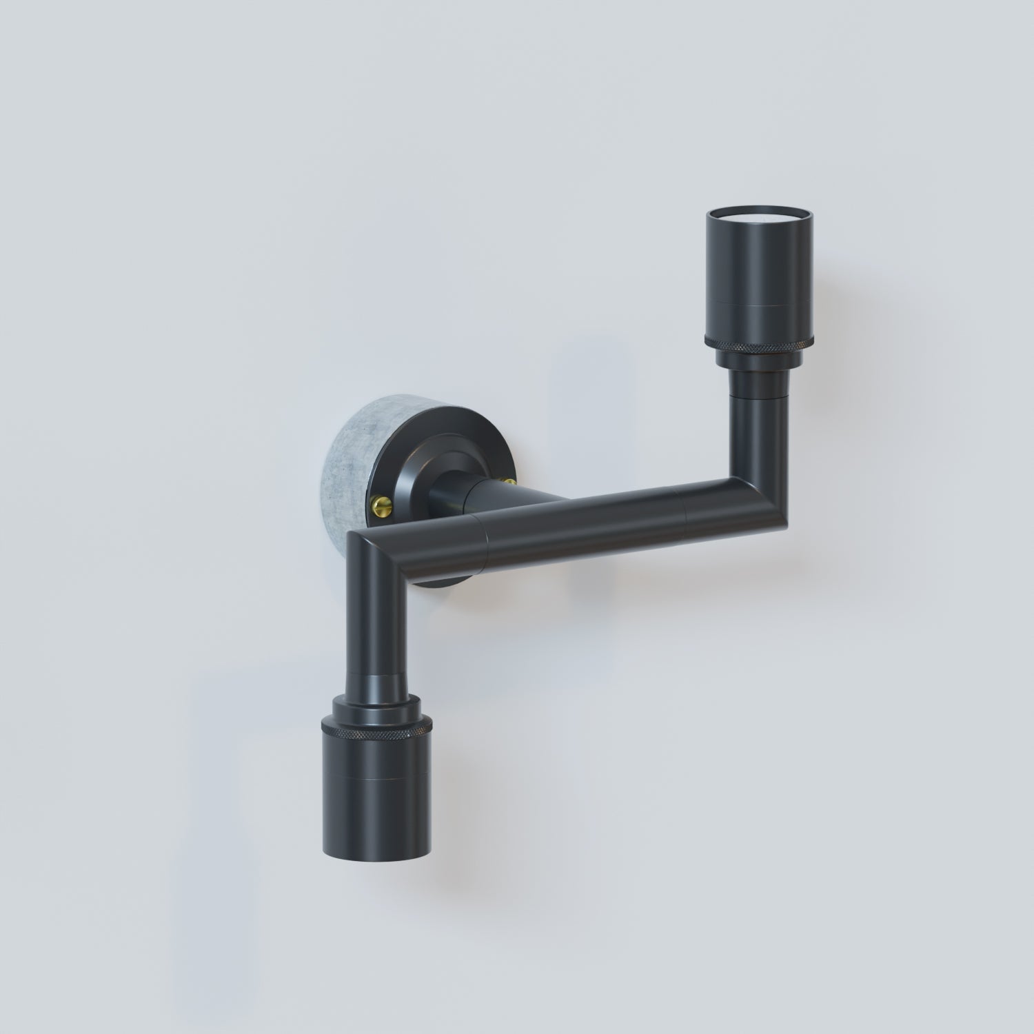 Conduit Pipe 2way Light Wall Lamp kit