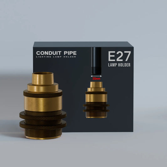 20mm E27-schroefdraadhouder voor leidingverlichting ~5540 