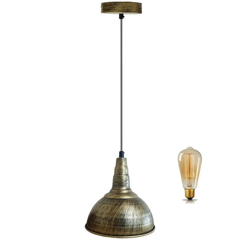Moderne hanglamp met koepelvormige kap ~5924