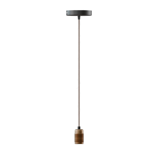 Vintage Brass Pendant Holder Buy Online ~6044 – Black / Copper / No
