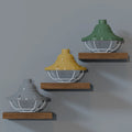 Industriële metalen draadkooipijp hanglamp ~ 5558