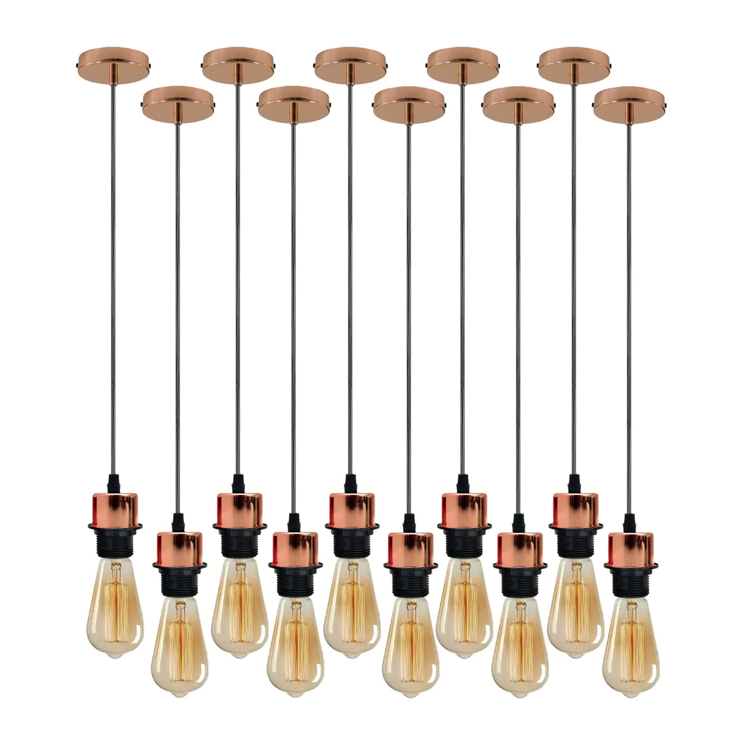 rose gold  Pendant lighting Holder
