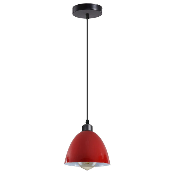 E27 Metal Hanging Lamp 1m Height Adjustable ~6169 – Yes