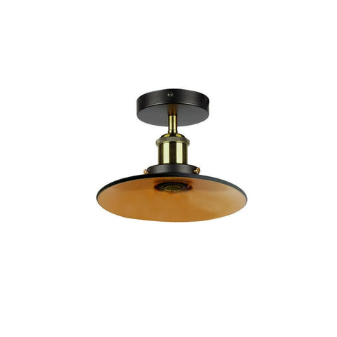 E27 Metal Semi Flush Mount Ceiling Light ~6170