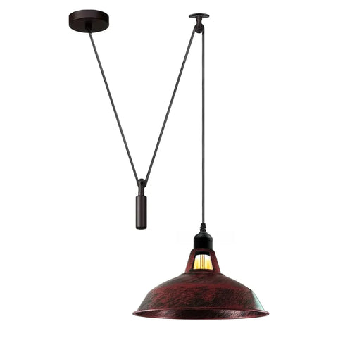 Shaded 2M Pulley Pendant Light ~6398