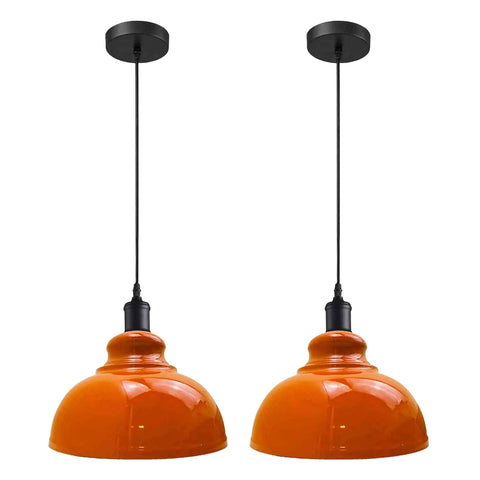 2 Set Pendant Light Metal ~6527