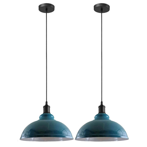 2 Set Pendant Light Metal ~6527