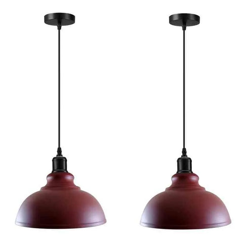 2 Set Pendant Light Metal ~6527