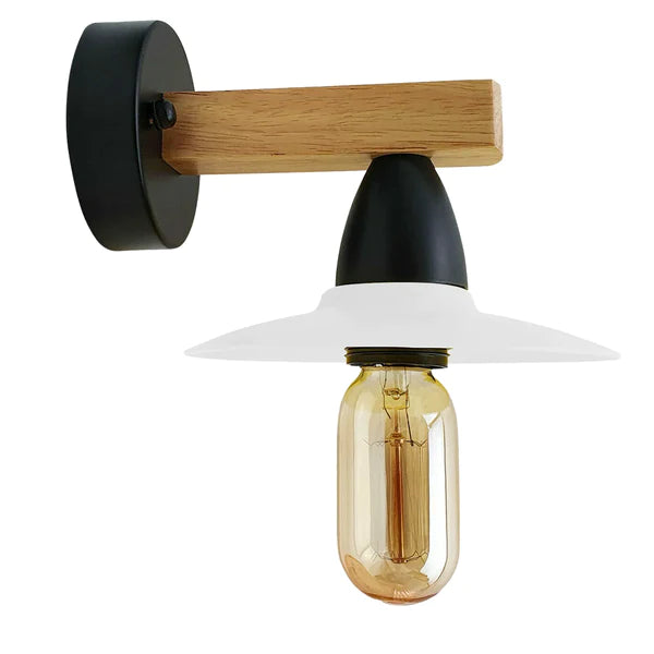 Black Vintage Lamp and Retro Wall Light