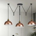 KUPOL Triple Pulley Drop Adjustable Pendant Light ~6795