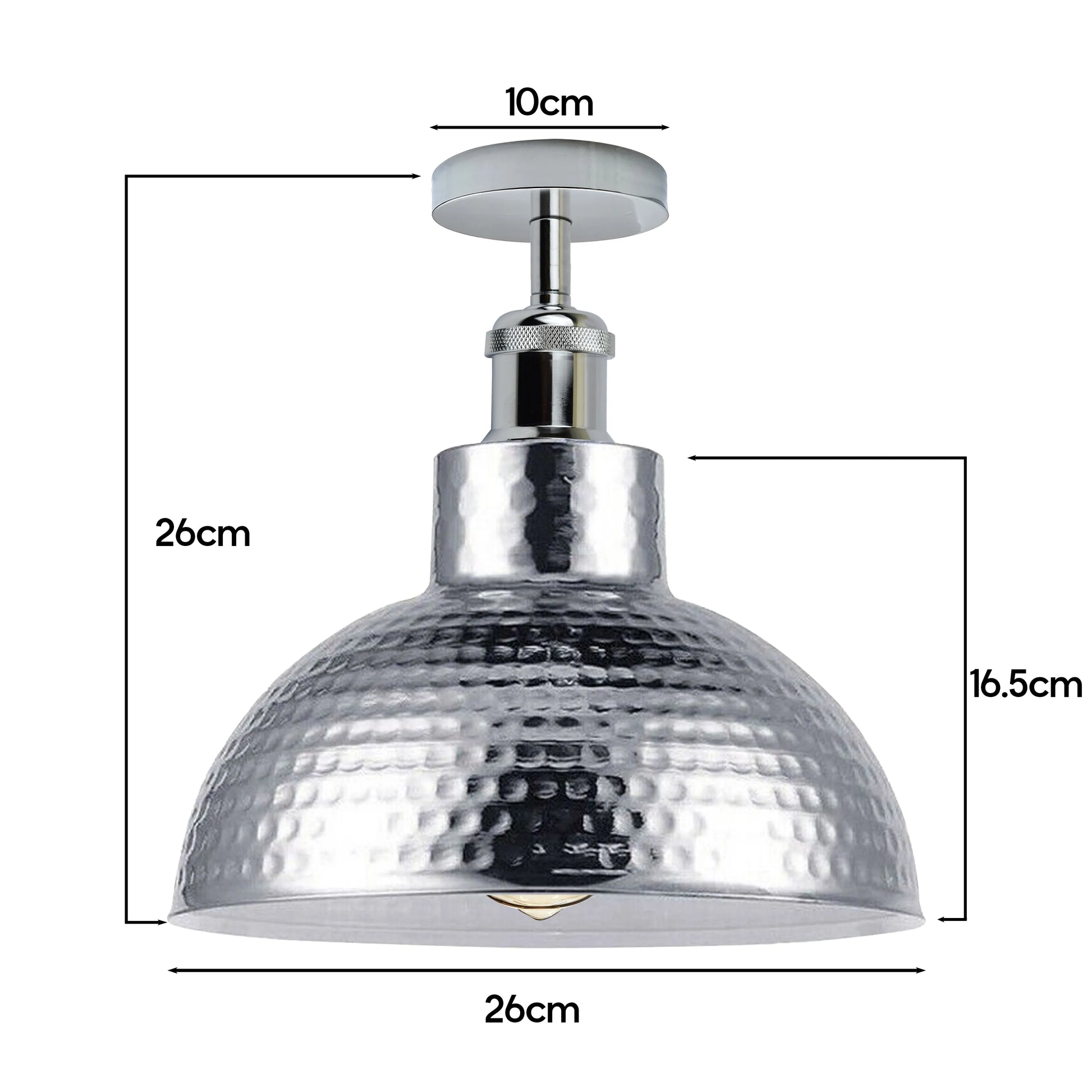 Chrome Ceiling Light