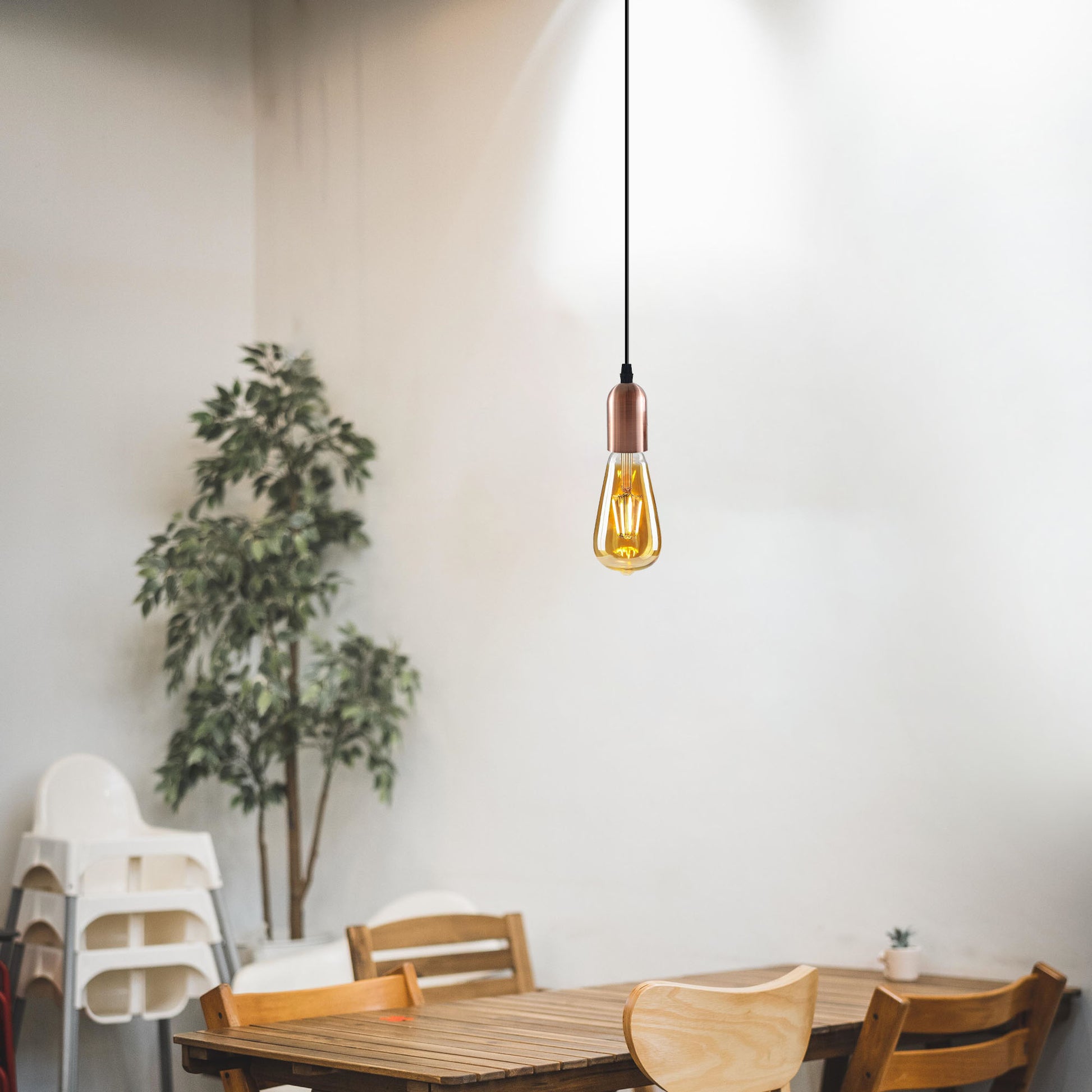 pendant lights with a vintage industrial style