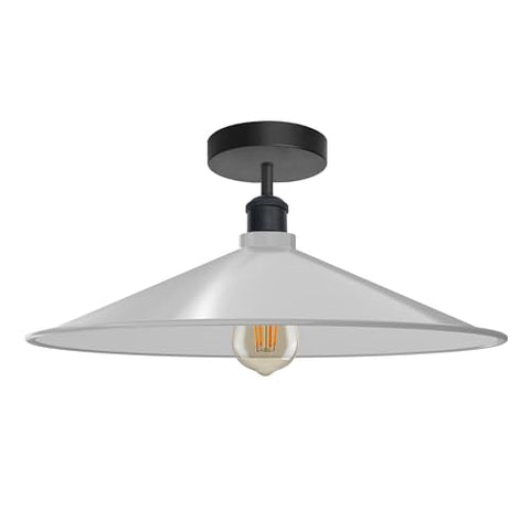 Industrial LED Flush Mount Ceiling Light Fixture ~6449