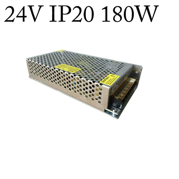 24V LED-gereguleerde voedingstransformator | AC 240V naar DC 24V driver ~2223  – DC24V 8A 180W / 1 pak