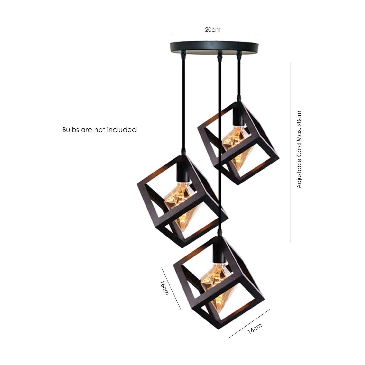 3 light ceiling pendant lights