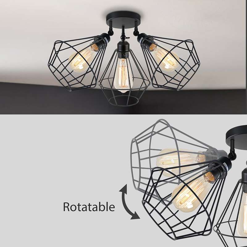 Contemporary Ceiling Lights Cage design