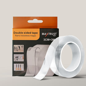 2-pack Nano dubbelzijdige waterdichte transparante verwijderbare tape~5211